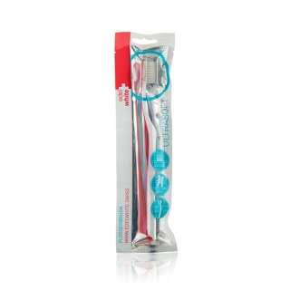 EDEL+WHITE Flosserbrush Zahnbürste ultraso folie