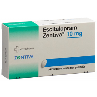 ESCITALOPRAM Zentiva Filmtabl 10 mg