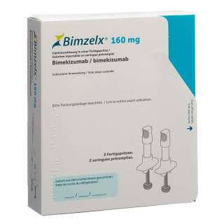 Bimzelx Inj Lös 160 мг/мл предварительно заполненный шприц 2 x 1 мл
