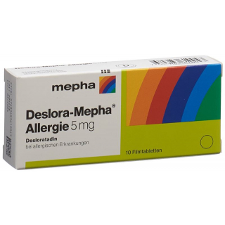 Деслора-Мефа Аллергия Фильмтаблетки 5 мг 10 шт.