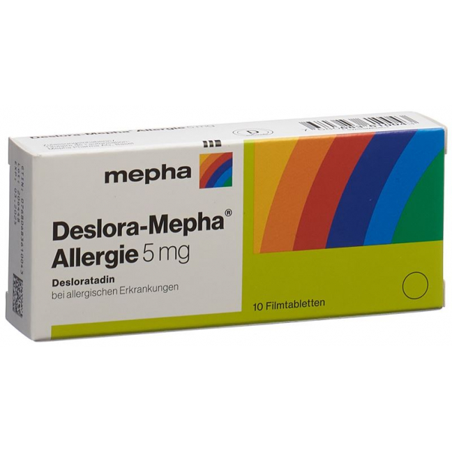 Деслора-Мефа Аллергия Фильмтаблетки 5 мг 10 шт.