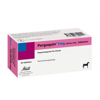 PERGOQUIN Tabl 1 mg ad us vet.