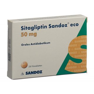 СИТАГЛИПТИН Сандоз эко пленка таблетка 50 мг