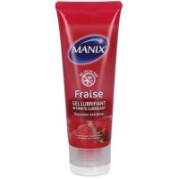 MANIX Gleitmittel Gel fraise