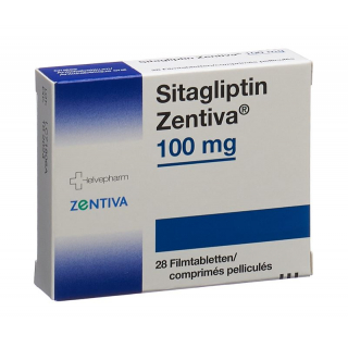 Ситаглиптин Зентива Фильмтабл 100 мг 98 шт.