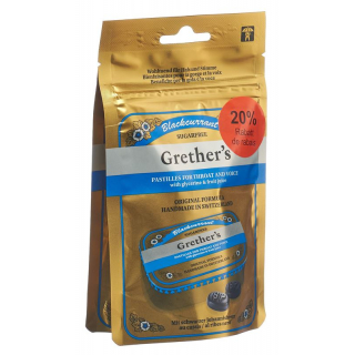 Пастилки Grethers из черной смородины без сахара ДУО 2 пакетика 110 г