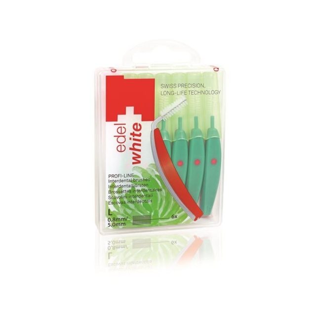 EDEL+WHITE Interdental Bürsten L 0.8mm