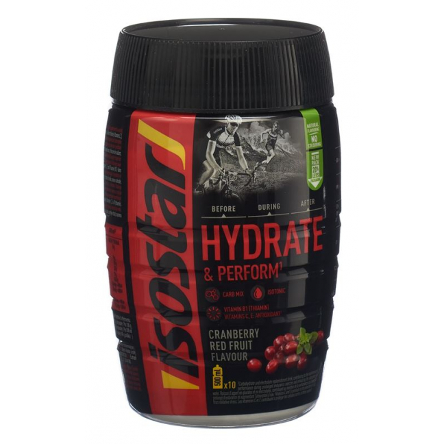ISOSTAR Hydrate & Perform Plv Cranberry