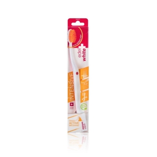 EDEL+WHITE Flosserbrush Zahnbürste Soft Intensiv