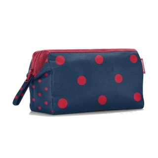 REISENTHEL travelcosmetic 4l red mixed dots