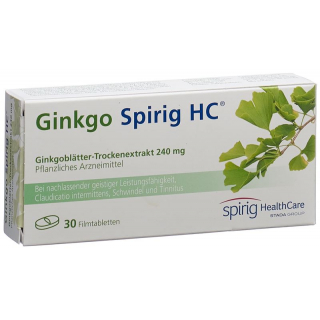 GINKGO Spirig HC Filmtabl 240 mg