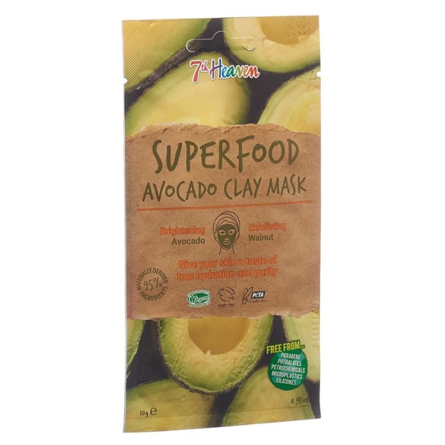 7TH HEAVEN Superfood Clay Mask Avocado