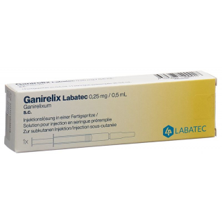 GANIRELIX Labatec Inj Lös 0,25 мг/0,5мл