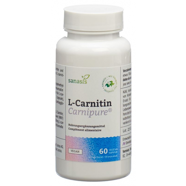 SANASIS L-Carnitin Carnipure Original Kaps