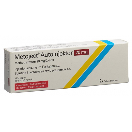 METOJECT 20 мг/0,4 мл автоинжектор или мазок