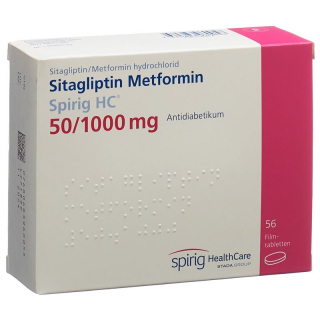 SITAGLIPTIN Metform Spirig HC 50/1000mg