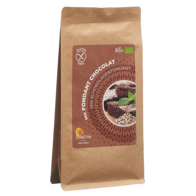 SOLEIL VIE Mix Schokoladenfond Bio glutenfr