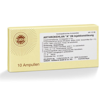 Санум Артрокелан А раствор для инъекций D6 10 ампул по 1 мл