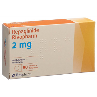 РЕПАГЛИНИД Ривофарм табл. 2 мг