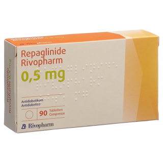 РЕПАГЛИНИД Ривофарм табл 0,5 мг