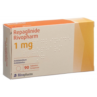 РЕПАГЛИНИД Ривофарм табл. 1 мг