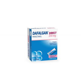 DAFALGAN Direct Gran 250 мг Клубника