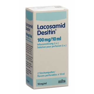 LACOSAMID Desitin Inf Lös 100 mg/10ml