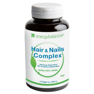 ENERGYBALANCE Hair Nails Compl Kaps 362 mg