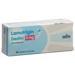 Ламотриджин Деситин таблетки 5 мг 50 шт.