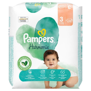 PAMPERS Harmonie Gr3 6-10kg Midi Single n