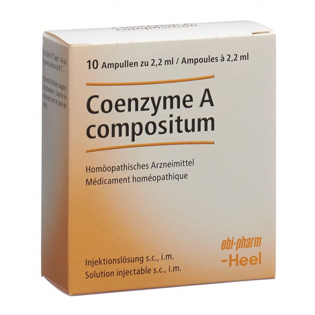 Coenzyme Compositum Heel 10 Ampullen 2.2 ml