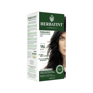 HERBATINT Гель-краска для волос 1N Черный
