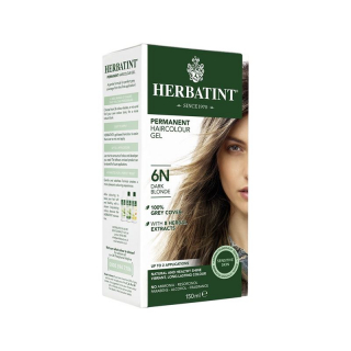 Краска-гель для волос HERBATINT 6N темно-русый