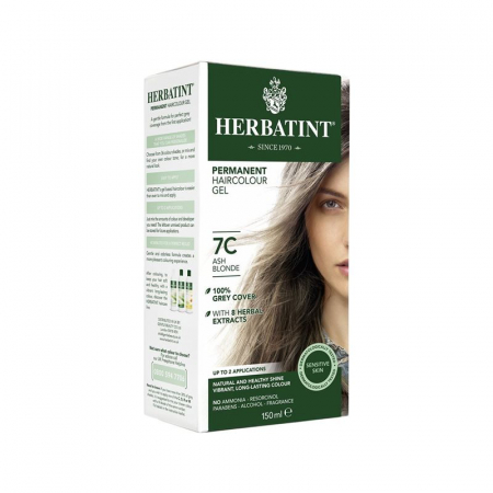 HERBATINT Haarfärbegel 7C Aschblond