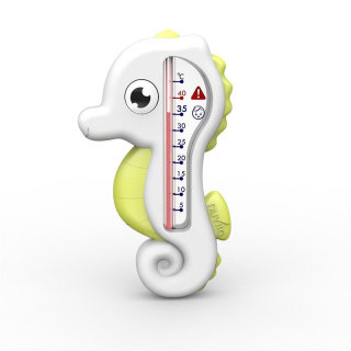 NUVITA термометр для ванны морской конек зеленый