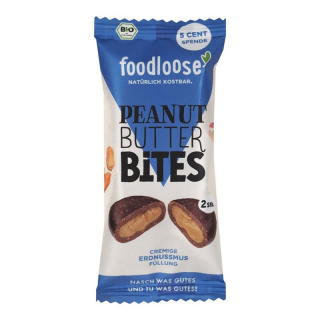 FOODLOOSE Peanut Butter Bites Erdnussmus