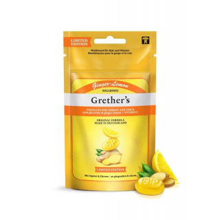 GRETHERS Ginger Lemon Vitamin C Past o Z