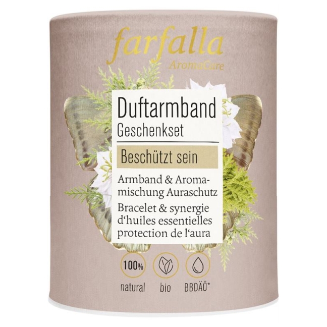 FARFALLA Geschenkset Duftarmband beschützt sein