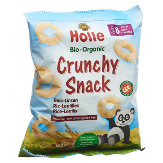 Holle Organic Crunchy Snack Рисовая чечевица 25 г