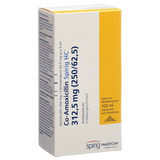 CO-AMOXICILLIN Spirig HC 312.5 mg f Susp