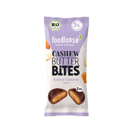 FOODLOOSE Cashew Butter Bites Salted Caramel