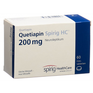 QUETIAPIN Spirig HC Filmtabl 200 mg