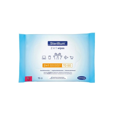 STERILLIUM 2in1 Wipes