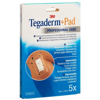 3M TEGADERM+PAD 9x10cm Wundk 4.5x6cm (n)