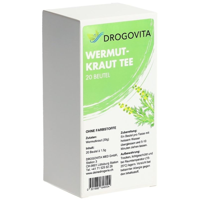 DROGOVITA Wermut Tee