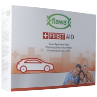 FLAWA Auto-Apotheke Mini Bag rot FLAWA Auto-Apotheke Mini Bag rot