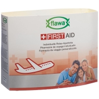 FLAWA Individuelle Reise-Apotheke gelb/grau FLAWA Individuelle Reise-Apotheke gelb/grau