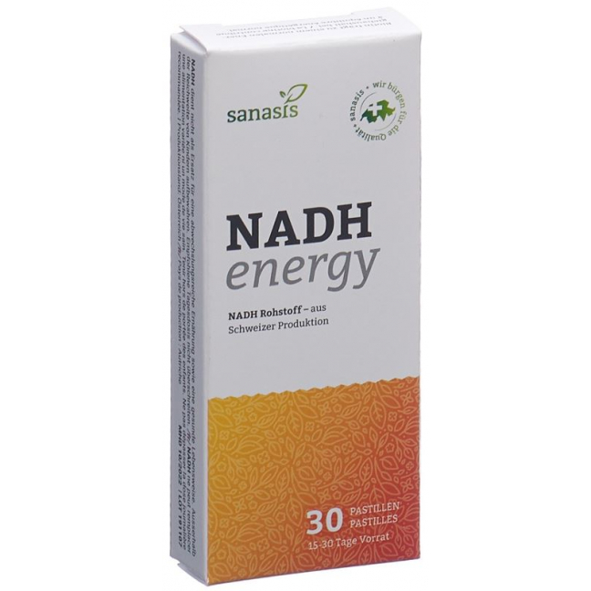 SANASIS NADH energy Pastillen