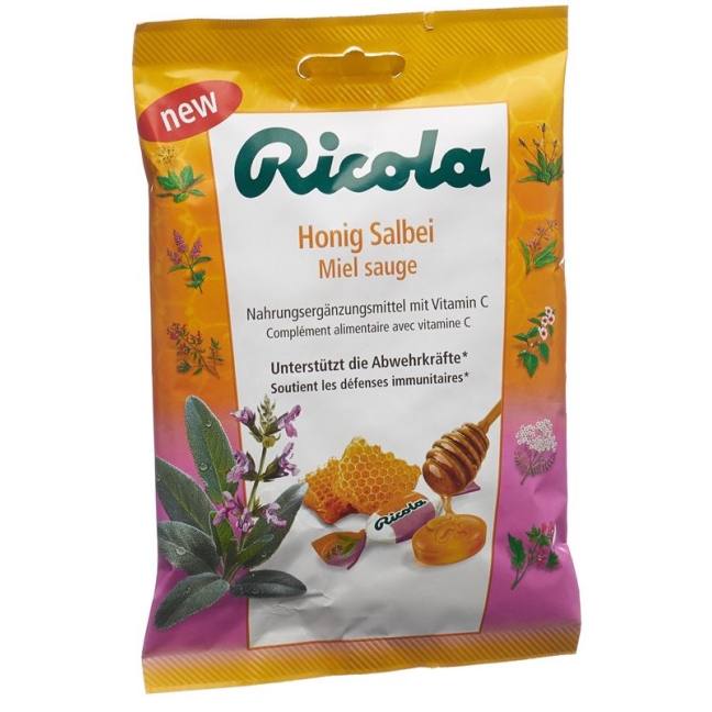 RICOLA Honig Salbei mit Zucker