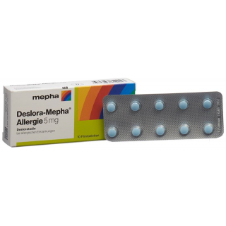 Деслора-Мефа таблетки пленочные от аллергии 5 мг 30 шт.